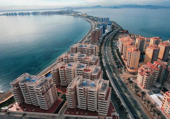 Apartamentos Punta Cormoran La Manga del Mar Menor Luaran gambar